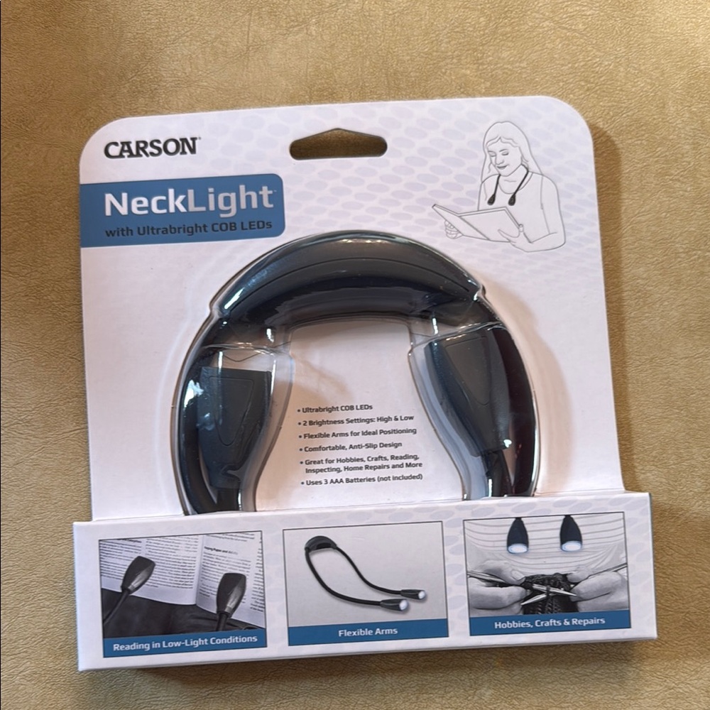 NeckLight with UltraBright COB LEDs - Black
